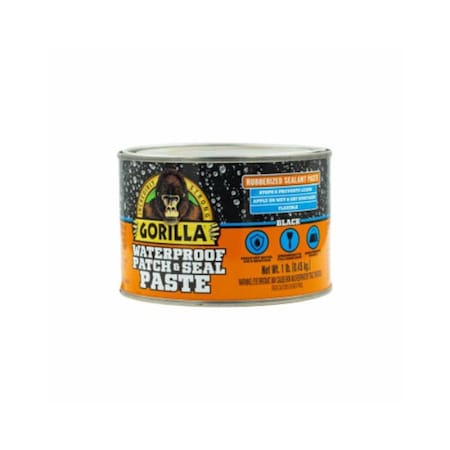 Gorilla Glue 1 lbs Black Patch & Seal Paste, 6PK 118972